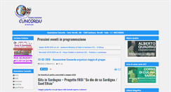 Desktop Screenshot of cuncordu.it